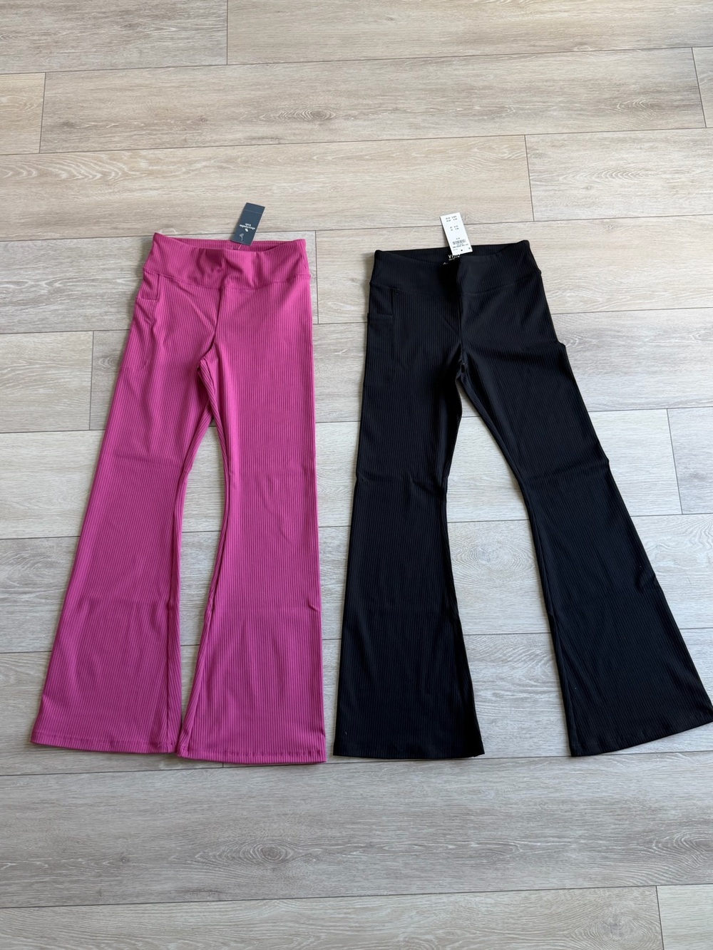 Abercrombie kids ypb flare ribbed leggings girls size 9 / 10